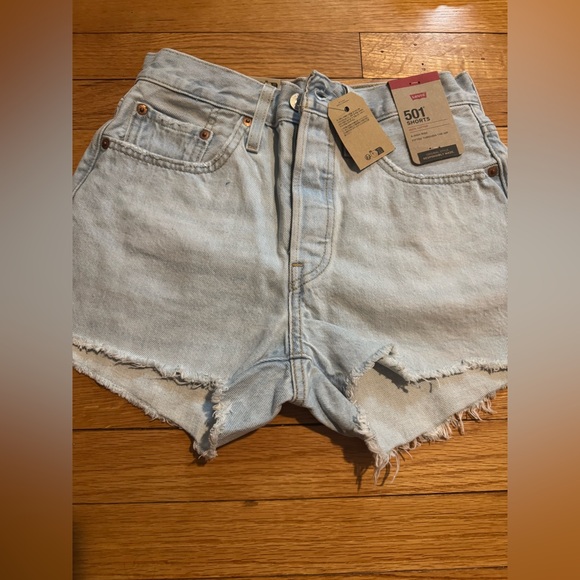 Levi's Pants - Levi's Women's Faded Blue Jean Shorts